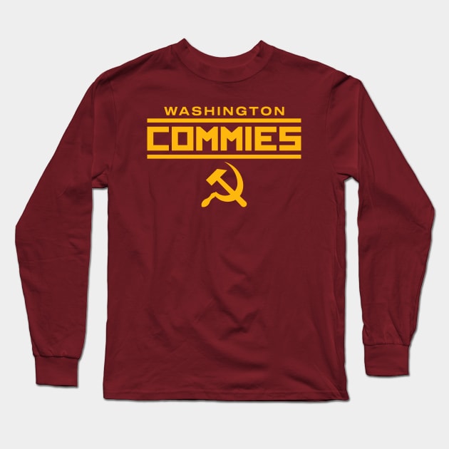 Washington Commies Long Sleeve T-Shirt by TextTees